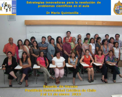 Escuela de Verano, Pontificia Universidad Católica de Chile, 2013