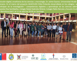 Inclusión digital, enseñanza de las ciencias  y tecnología. Dr. Jaime Oyarzo. Universidad Alcalá de Henares