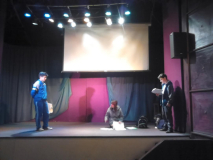 Estudiantes del Colegio Cordillera en Puente Alto