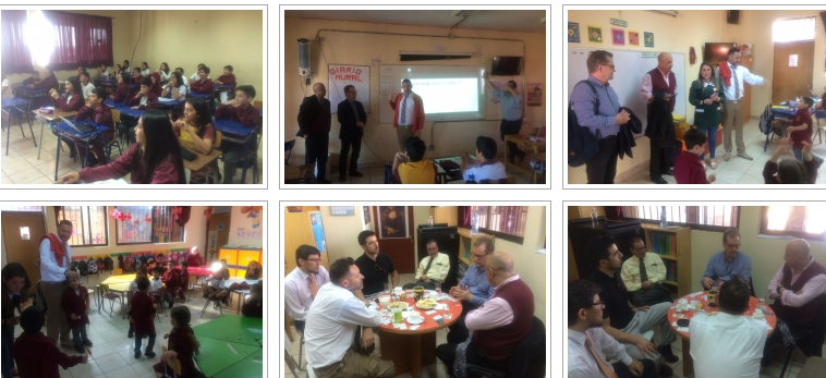 Dr. Eeero Sormunen . Visita Colegio  Nobel  Gabriela  Mistral  .Marco  proyecto AKA03