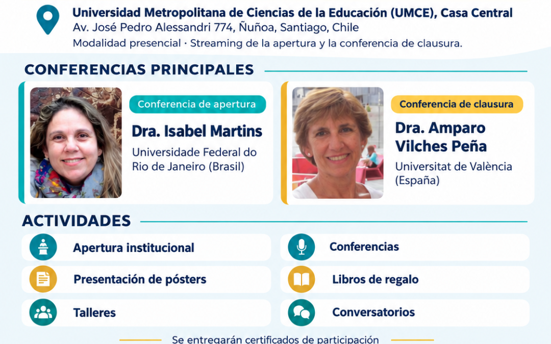 Seminario Internacional abordará los desafíos de la perspectiva sociocientífica en la formación del profesorado de ciencias